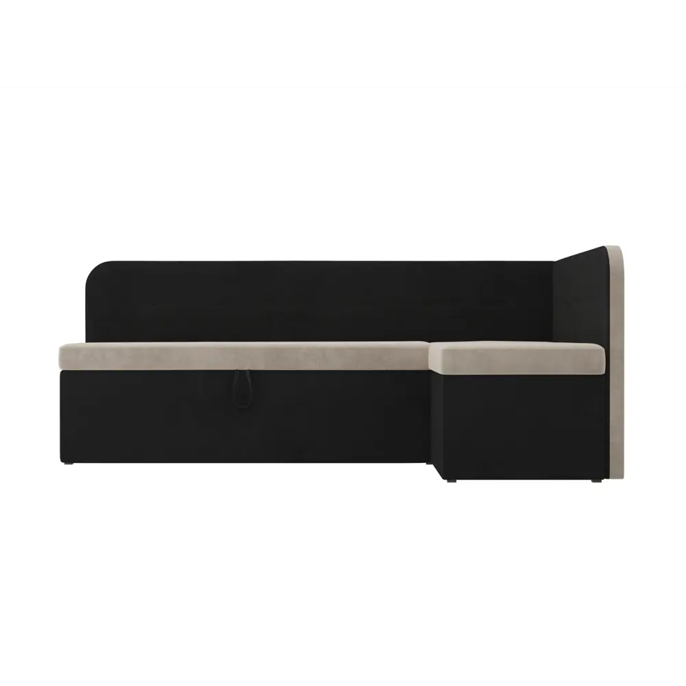 Фото 4 Диван Лига Диванов Форест 107079 199x82x127 см велюр цвет черный/бежевый Фото 4 Диван Лига Диванов Форест 107079 199x82x127 см велюр цвет черный/бежевый