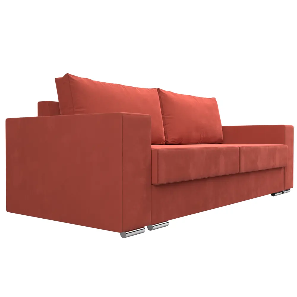 Фото 3 Диван Лига Диванов Исланд 245x83x99 см микровельвет цвет коралловый Фото 3 Диван Лига Диванов Исланд 245x83x99 см микровельвет цвет коралловый