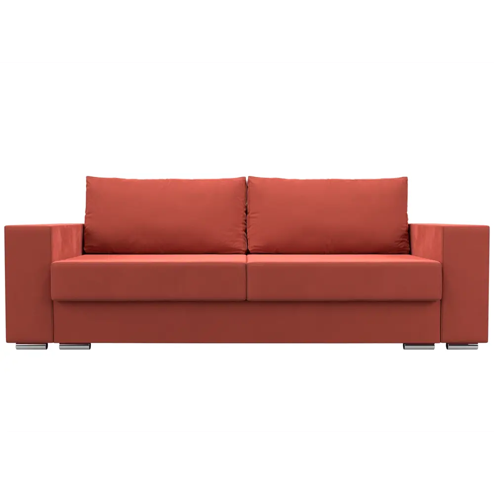 Фото 2 Диван Лига Диванов Исланд 245x83x99 см микровельвет цвет коралловый Фото 2 Диван Лига Диванов Исланд 245x83x99 см микровельвет цвет коралловый