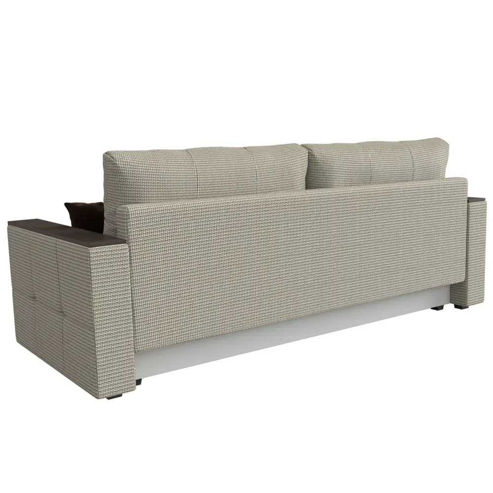 Фото 8 Диван Лига Диванов Валенсия 225x79x85 см микровельвет цвет коричневый кофру 02 Фото 8 Диван Лига Диванов Валенсия 225x79x85 см микровельвет цвет коричневый кофру 02