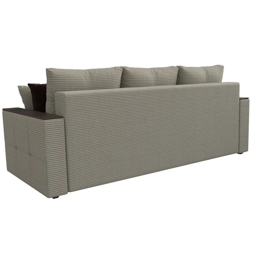 Фото 6 Диван Лига Диванов Валенсия 225x85x97 см рогожка цвет бежевый кофру 02 Фото 6 Диван Лига Диванов Валенсия 225x85x97 см рогожка цвет бежевый кофру 02