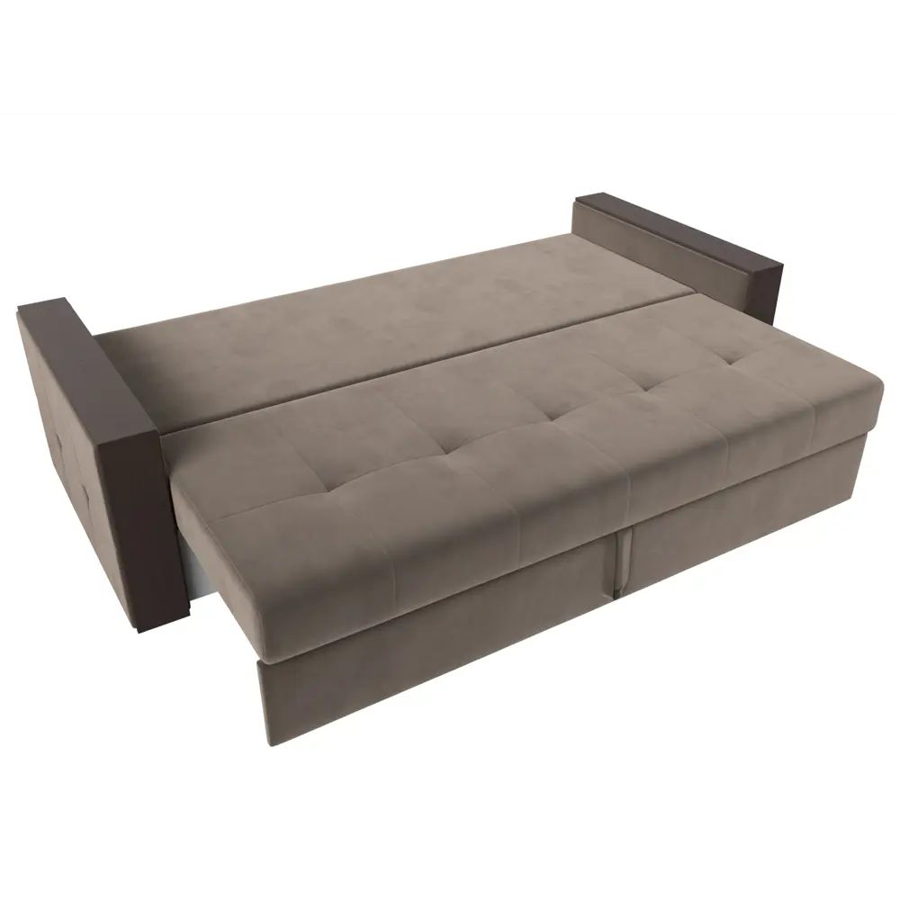 Фото 7 Диван Лига Диванов Валенсия 225x85x97 см велюр цвет коричневый Фото 7 Диван Лига Диванов Валенсия 225x85x97 см велюр цвет коричневый