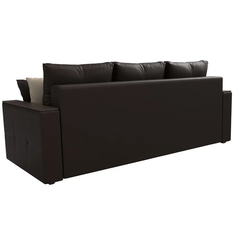 Фото 6 Диван Лига Диванов Валенсия 225x85x97 см искусственная кожа цвет коричневый Фото 6 Диван Лига Диванов Валенсия 225x85x97 см искусственная кожа цвет коричневый