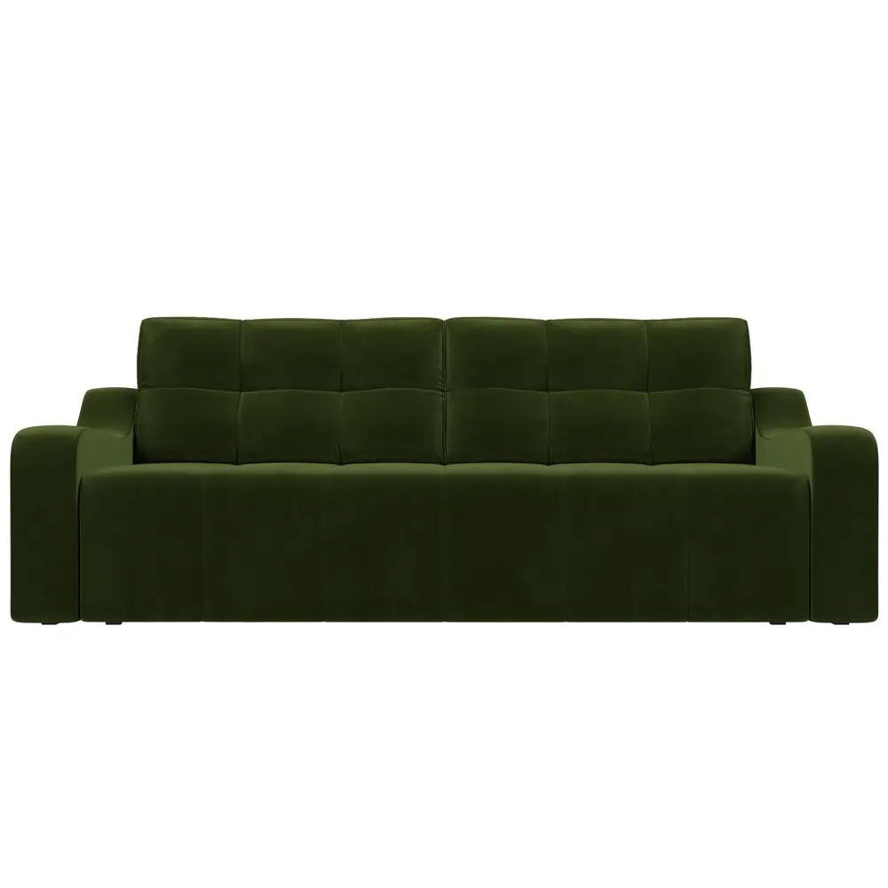 Фото 6 Диван Лига Диванов Итон 230x88x93 см микровельвет цвет зеленый
