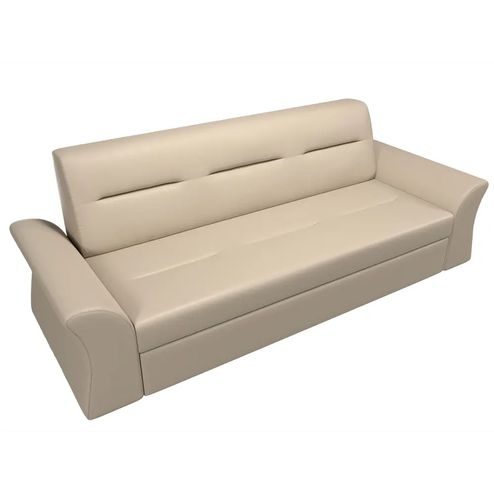 Фото 5 Диван Лига Диванов Клайд 250x83x88 см искусственная кожа цвет бежевый