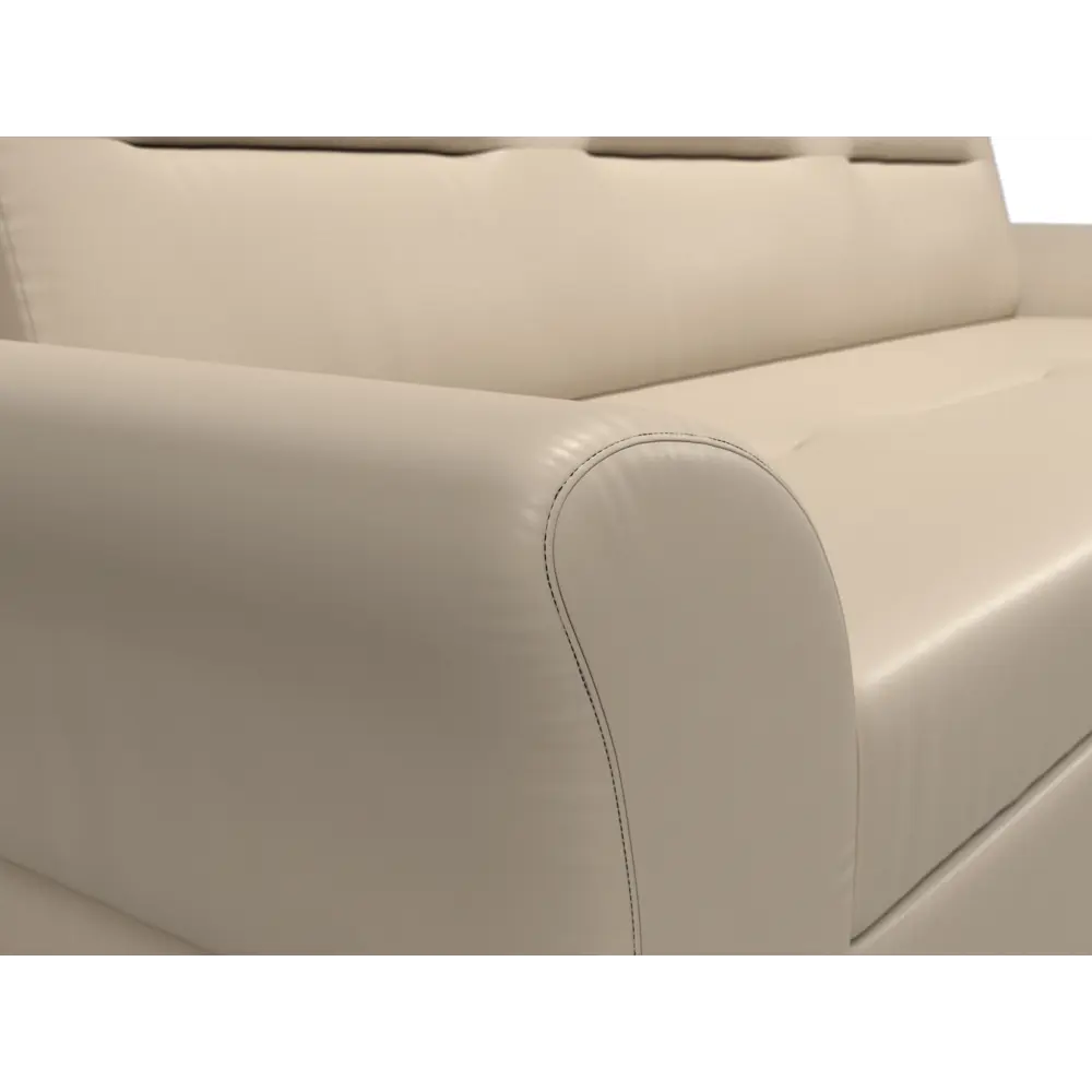 Фото 4 Диван Лига Диванов Клайд 250x83x88 см искусственная кожа цвет бежевый