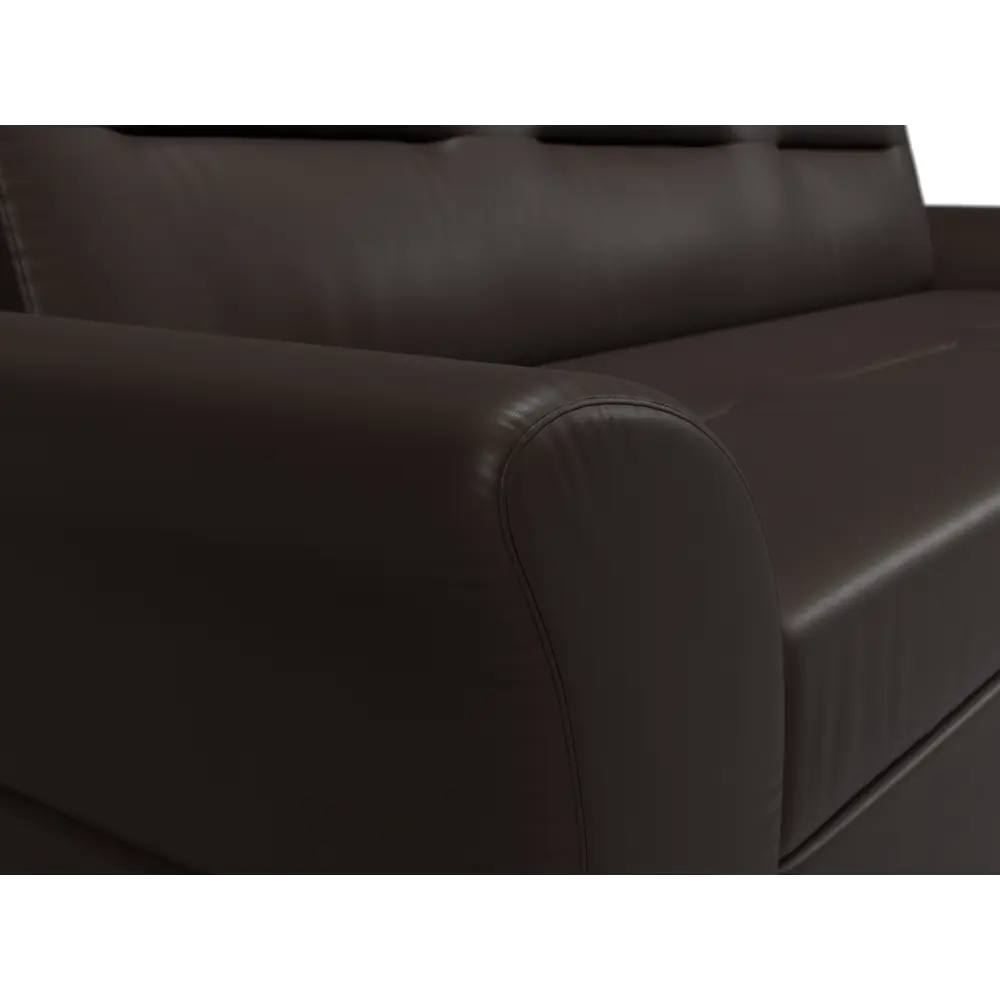 Фото 4 Диван Лига Диванов Клайд 250x83x88 см искусственная кожа цвет коричневый Фото 4 Диван Лига Диванов Клайд 250x83x88 см искусственная кожа цвет коричневый