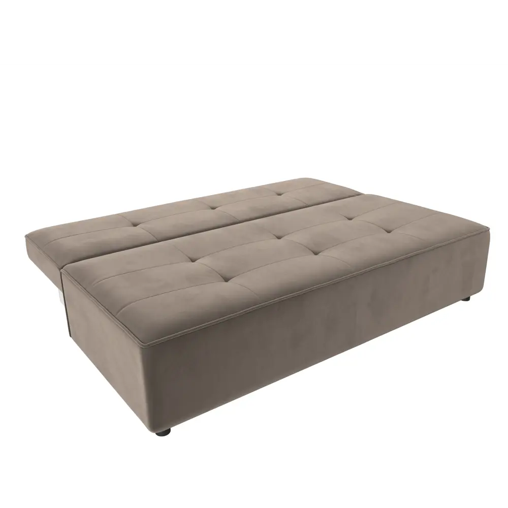 Фото 7 Диван Лига Диванов Зиммер 201x95x88 см велюр цвет коричневый Фото 7 Диван Лига Диванов Зиммер 201x95x88 см велюр цвет коричневый