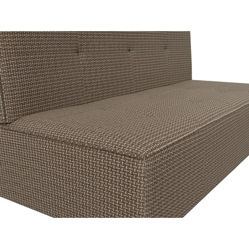 Фото 4 Диван Лига Диванов Зиммер 201x95x88 см рогожка цвет коричневый кофру 03 Фото 4 Диван Лига Диванов Зиммер 201x95x88 см рогожка цвет коричневый кофру 03