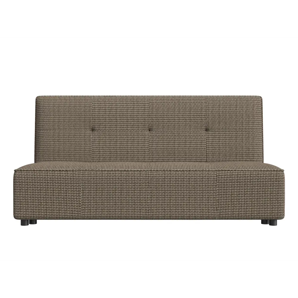 Фото 2 Диван Лига Диванов Зиммер 201x95x88 см рогожка цвет коричневый кофру 03 Фото 2 Диван Лига Диванов Зиммер 201x95x88 см рогожка цвет коричневый кофру 03