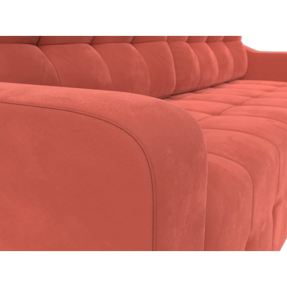 Фото 3 Диван Лига Диванов Лиссабон 117489 234x92x100 см цвет коралловый Фото 3 Диван Лига Диванов Лиссабон 117489 234x92x100 см цвет коралловый