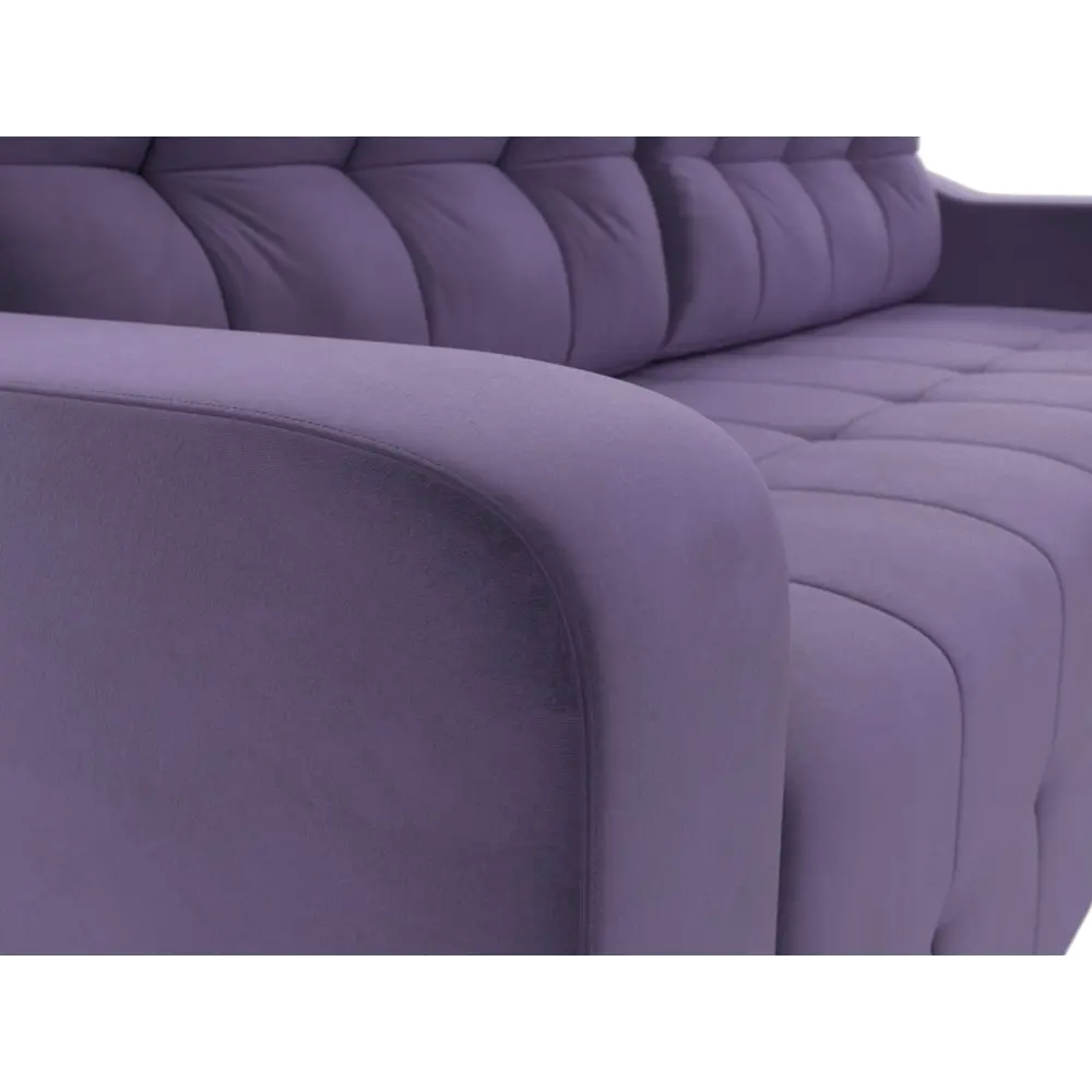 Фото 2 Диван Лига Диванов Лиссабон 117481 234x92x100 см цвет фиолетовый Фото 2 Диван Лига Диванов Лиссабон 117481 234x92x100 см цвет фиолетовый