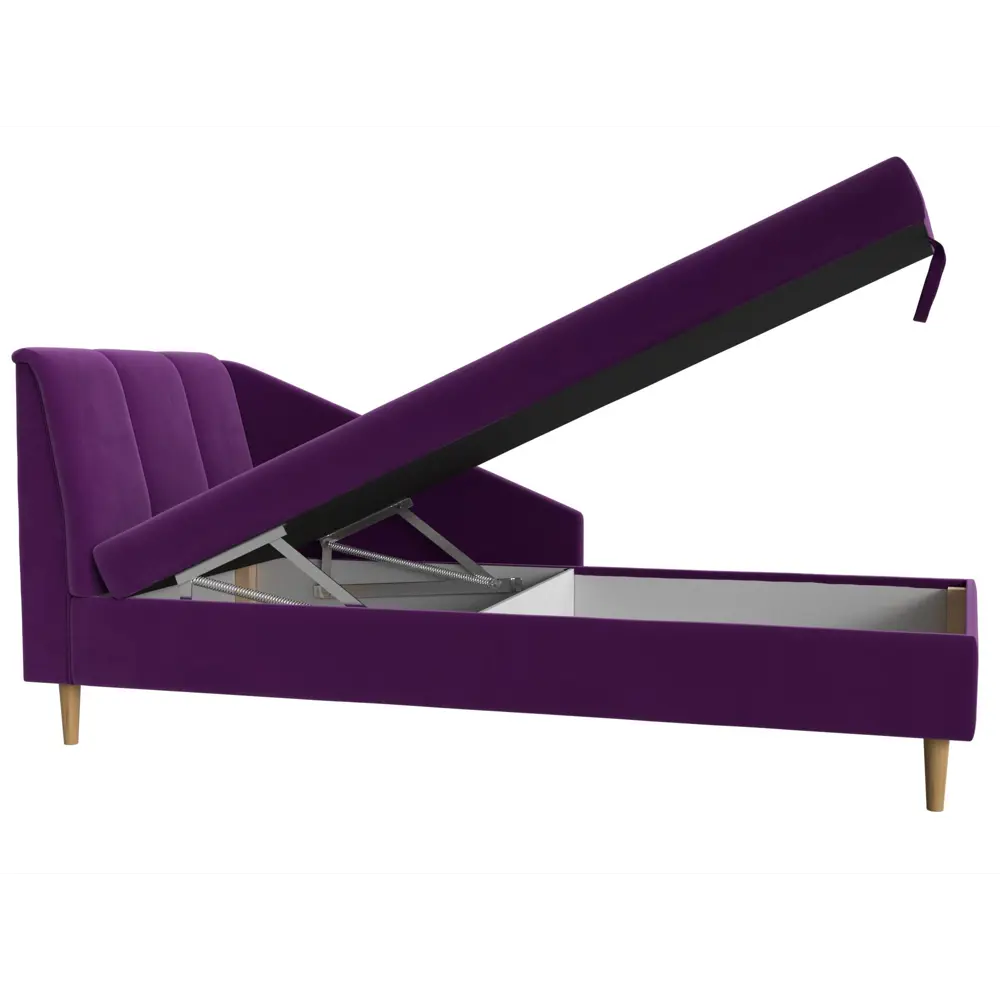 Фото 7 Диван Лига Диванов Астер 104519L 202x80x88 см цвет фиолетовый Фото 7 Диван Лига Диванов Астер 104519L 202x80x88 см цвет фиолетовый