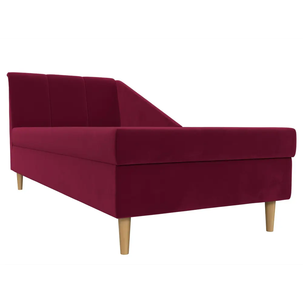 Фото 4 Диван Лига Диванов Астер 113395L 202x80x88 см цвет бордовый Фото 4 Диван Лига Диванов Астер 113395L 202x80x88 см цвет бордовый