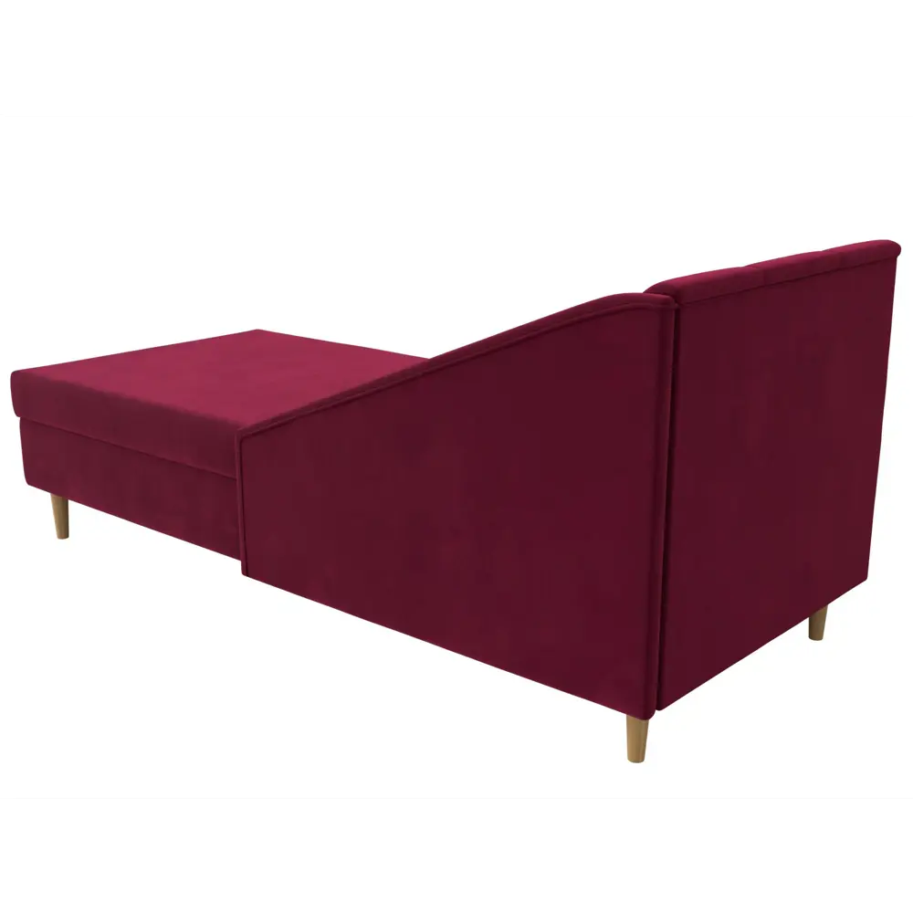 Фото 5 Диван Лига Диванов Астер 113395L 202x80x88 см цвет бордовый Фото 5 Диван Лига Диванов Астер 113395L 202x80x88 см цвет бордовый