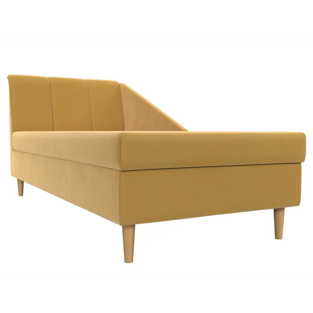 Фото 4 Диван Лига Диванов Астер 113392L 202x80x88 см цвет желтый