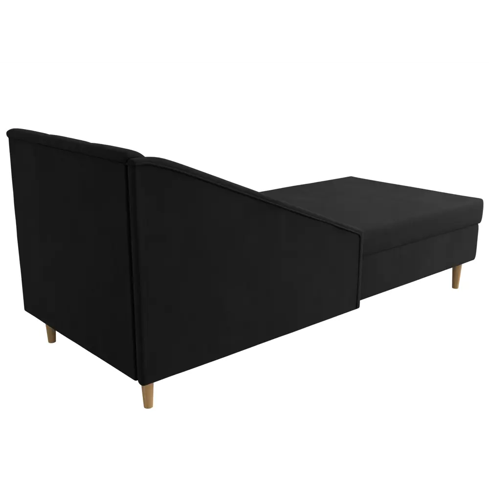 Фото 5 Диван Лига Диванов Астер 104521 202x80x88 см цвет черный