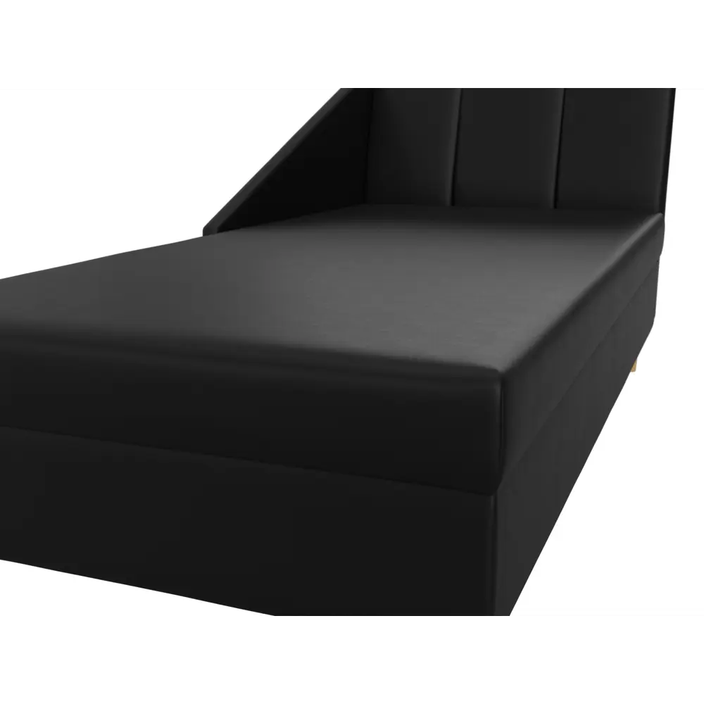 Фото 3 Диван Лига Диванов Астер 113399 202x80x88 см цвет черный