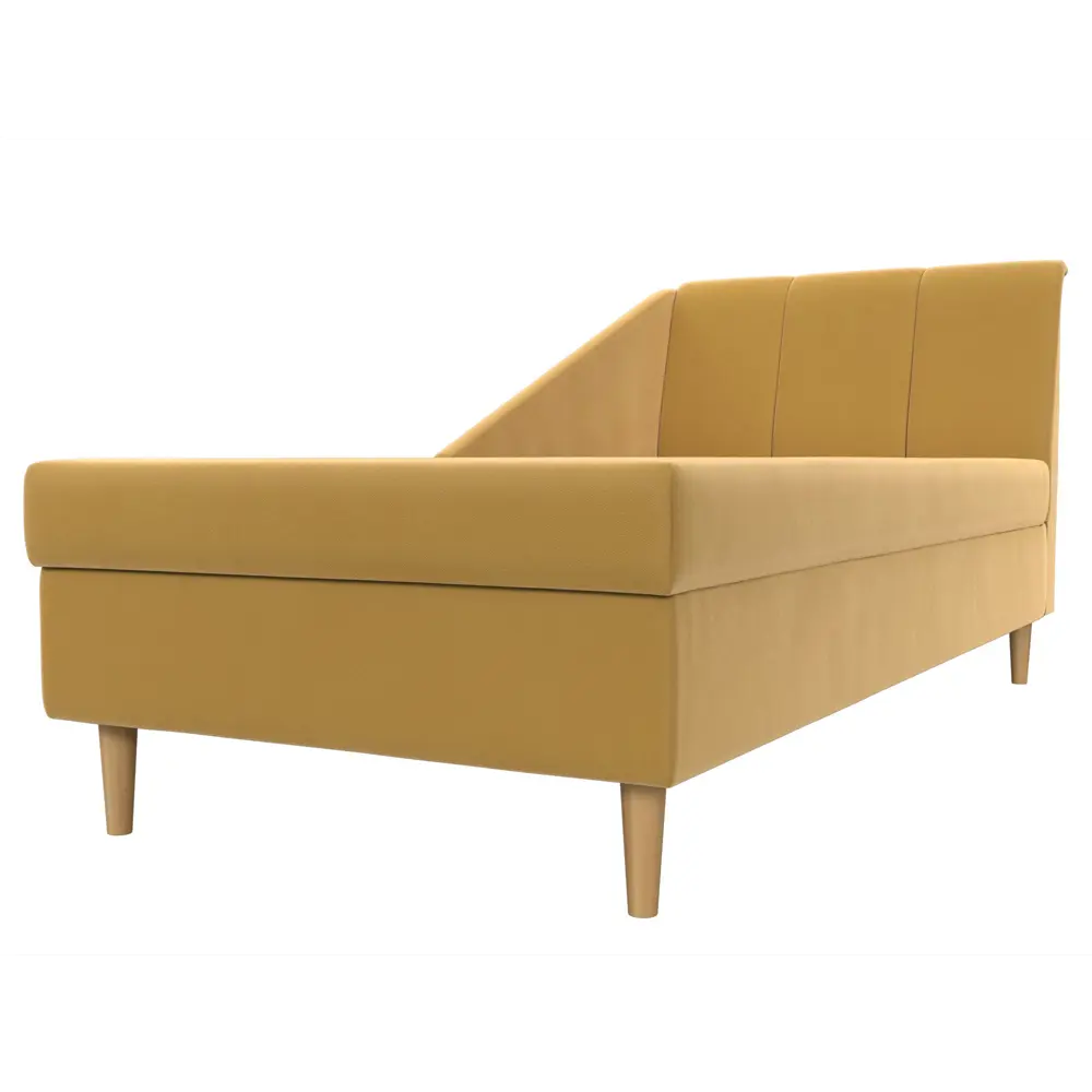 Фото 4 Диван Лига Диванов Астер 113392 202x80x88 см цвет желтый