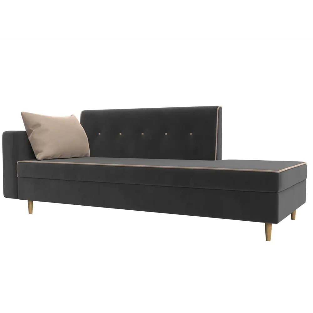 Фото Диван Лига Диванов Селена 105222L 214x84x85 см цвет серый Фото Диван Лига Диванов Селена 105222L 214x84x85 см цвет серый