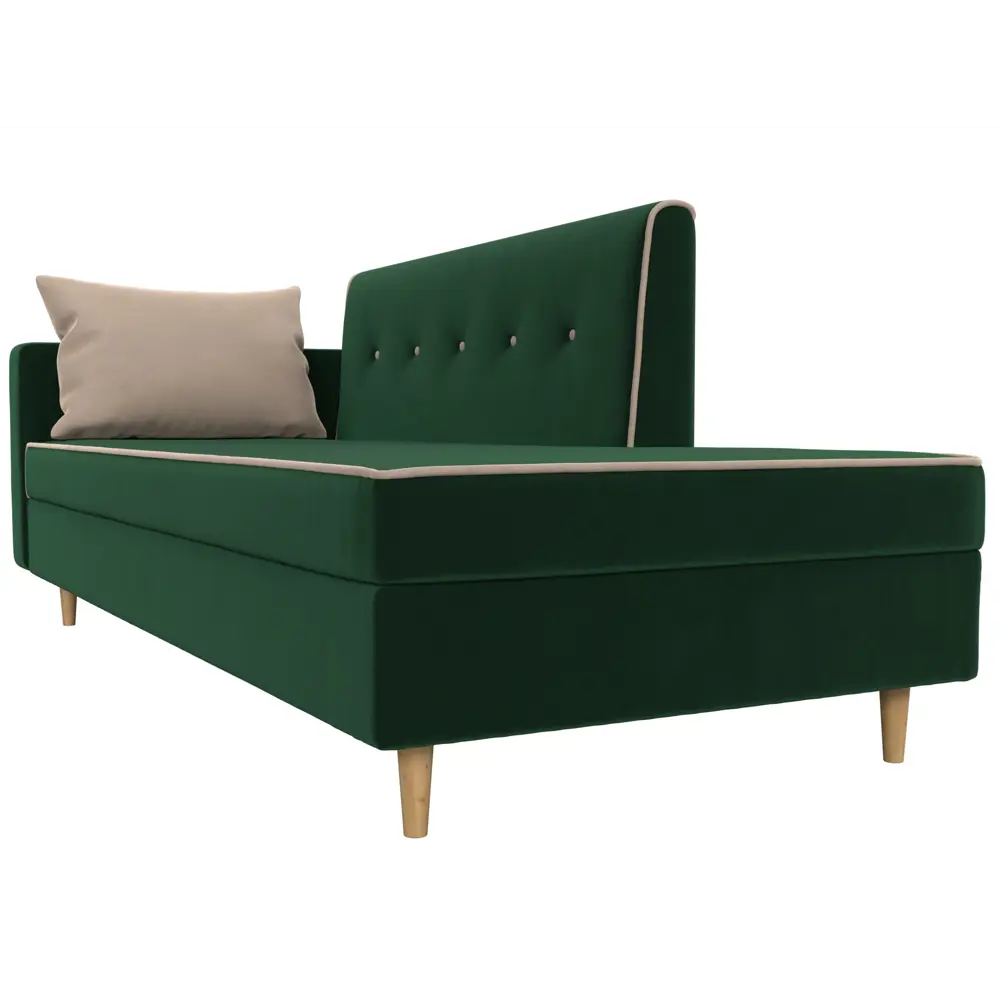 Фото 4 Диван Лига Диванов Селена 105219L 214x84x85 см цвет зеленый