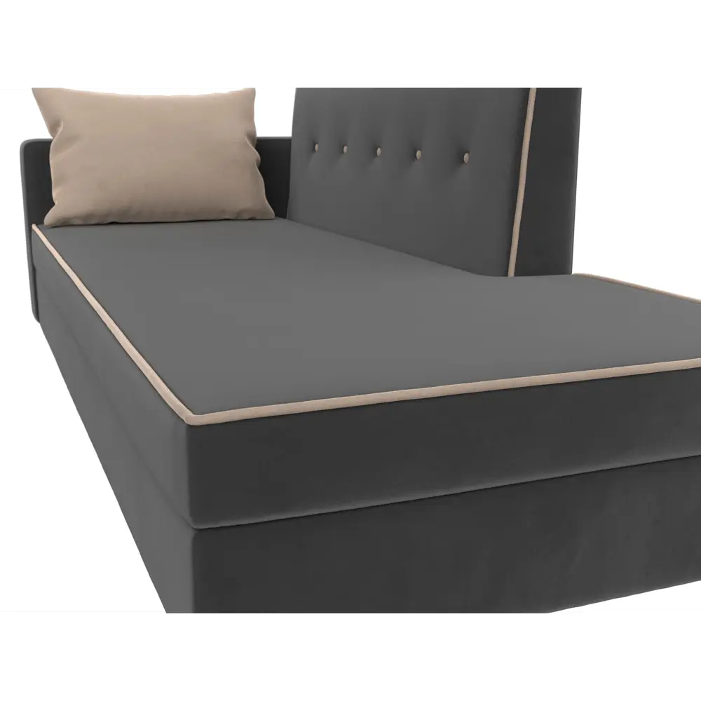 Фото 3 Диван Лига Диванов Селена 105222L 214x84x85 см цвет серый Фото 3 Диван Лига Диванов Селена 105222L 214x84x85 см цвет серый