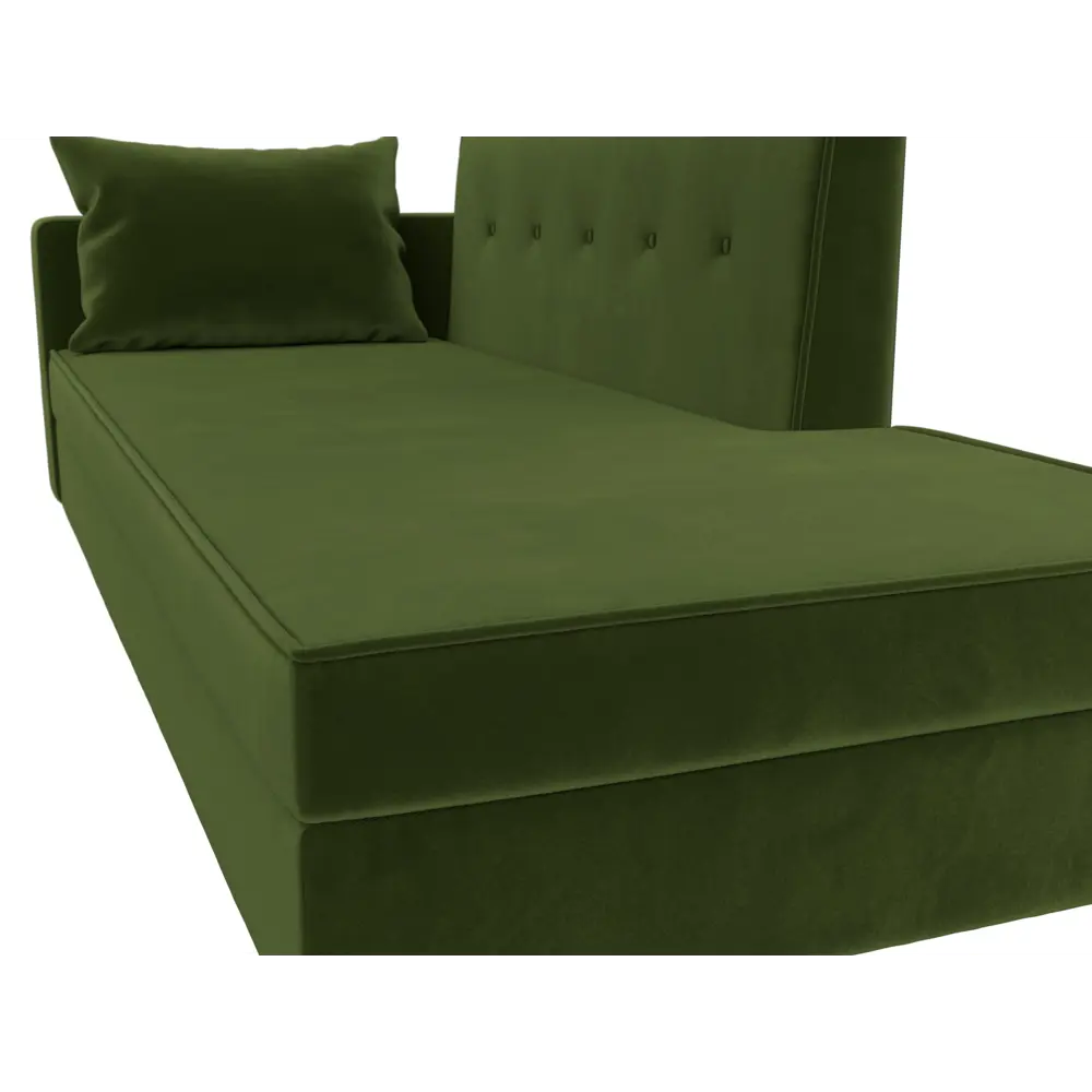 Фото 3 Диван Лига Диванов Селена 105227L 214x84x85 см цвет зеленый Фото 3 Диван Лига Диванов Селена 105227L 214x84x85 см цвет зеленый