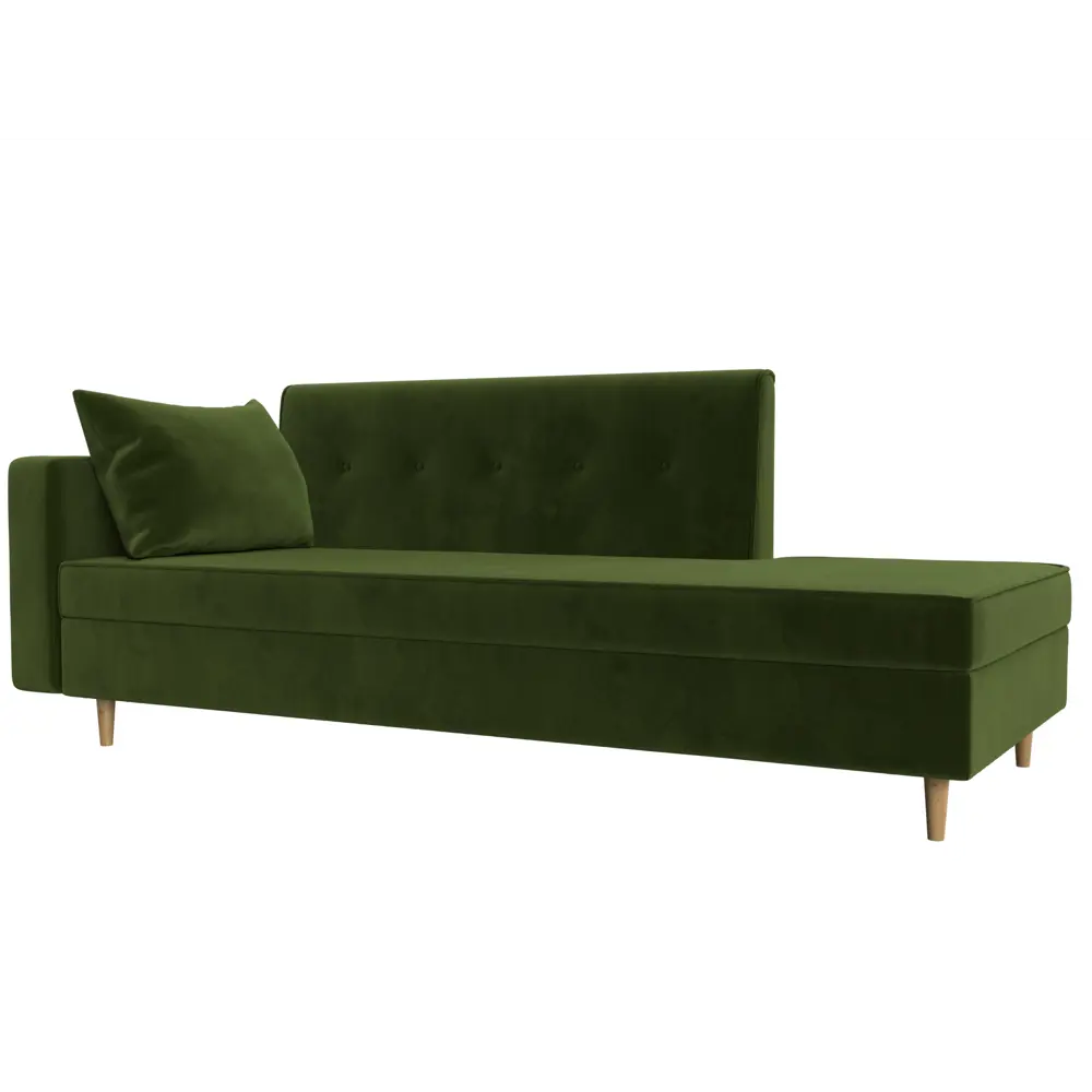 Фото Диван Лига Диванов Селена 105227L 214x84x85 см цвет зеленый Фото Диван Лига Диванов Селена 105227L 214x84x85 см цвет зеленый