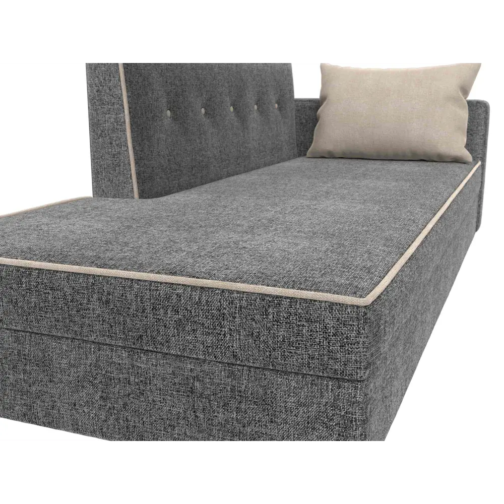 Фото 3 Диван Лига Диванов Селена 105240 214x84x85 см цвет серый Фото 3 Диван Лига Диванов Селена 105240 214x84x85 см цвет серый