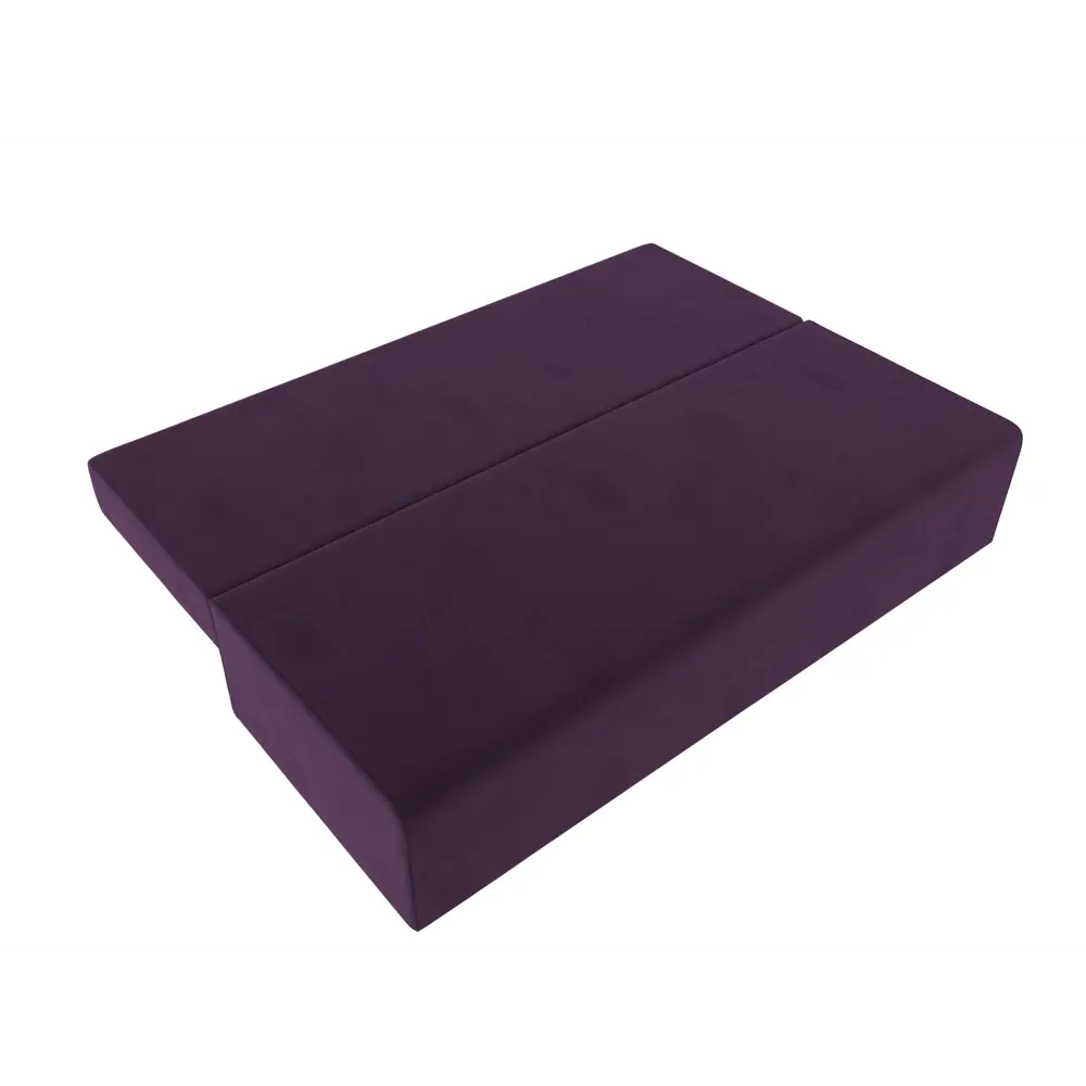 Фото 7 Диван Лига Диванов Фидель 111320 200x76x91 см велюр цвет фиолетовый