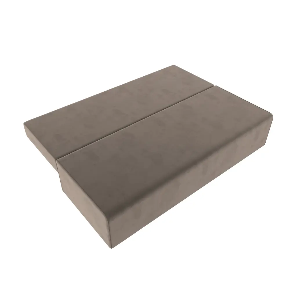 Фото 7 Диван Лига Диванов Фидель 111316 200x76x91 см велюр цвет коричневый