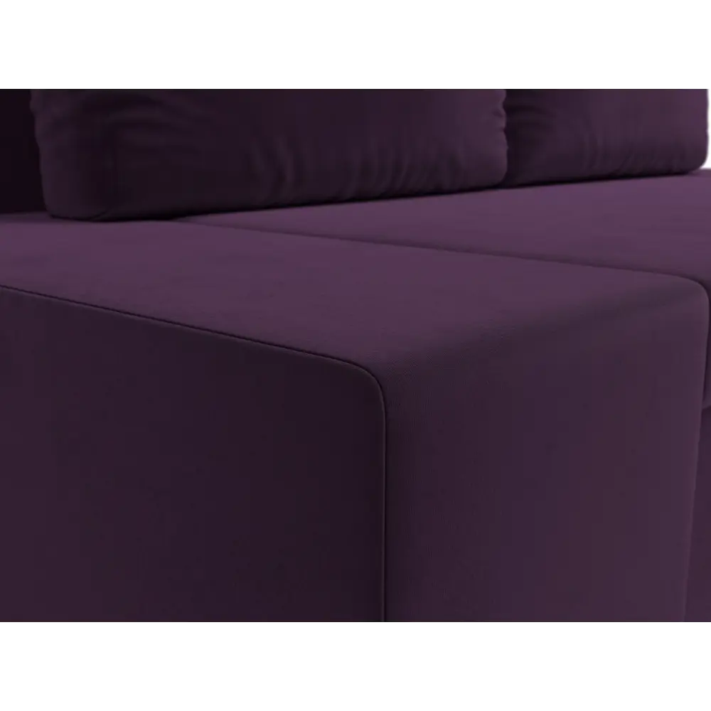 Фото 4 Диван Лига Диванов Сан марко 114014 200x76x90 см велюр цвет фиолетовый