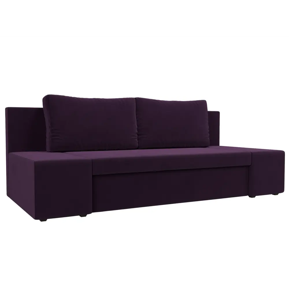 Фото Диван Лига Диванов Сан марко 114014 200x76x90 см велюр цвет фиолетовый