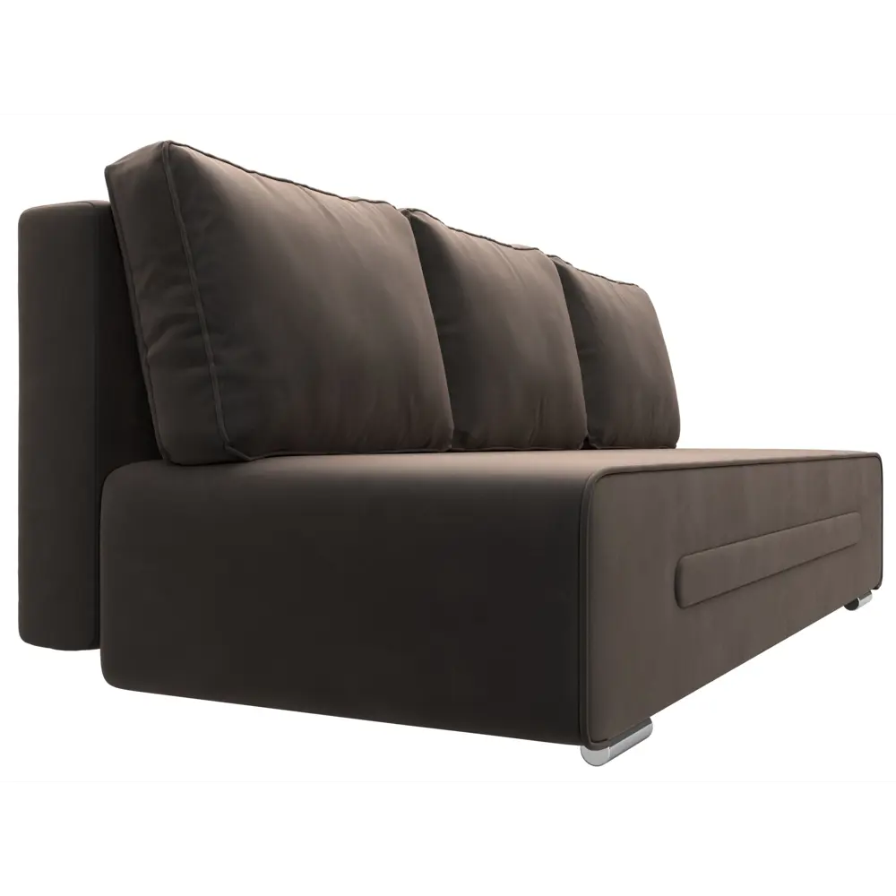 Фото 4 Диван Лига Диванов Приам 205x85x91см велюр цвет коричневый