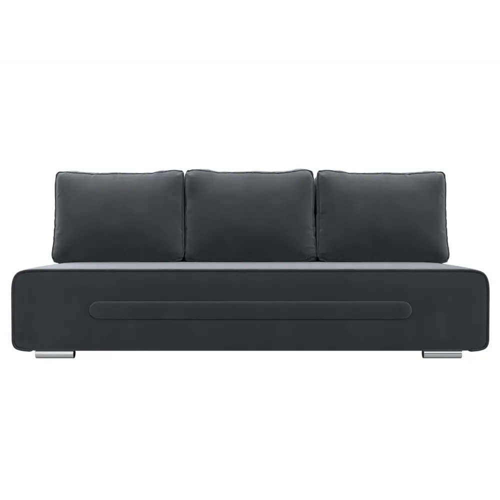 Фото 2 Диван Лига Диванов Приам 205x85x91см велюр цвет серый