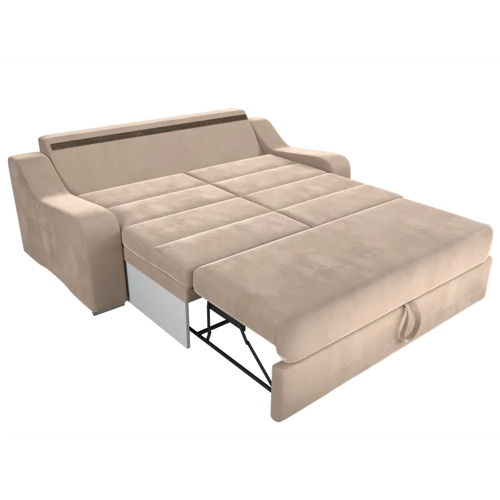 Фото 6 Диван Лига Диванов Медиус 107048 195x76x103 см велюр цвет бежевый Фото 6 Диван Лига Диванов Медиус 107048 195x76x103 см велюр цвет бежевый