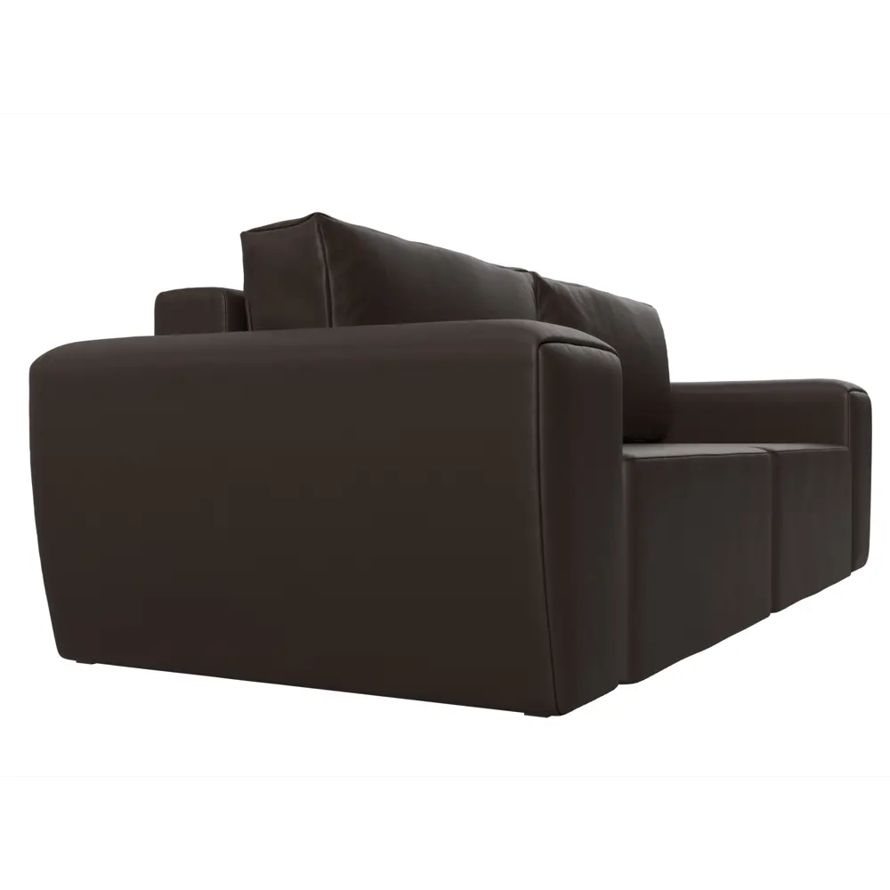 Фото 3 Диван Лига Диванов Беккер 108539 272x75x105 см искусственная кожа цвет коричневый Фото 3 Диван Лига Диванов Беккер 108539 272x75x105 см искусственная кожа цвет коричневый