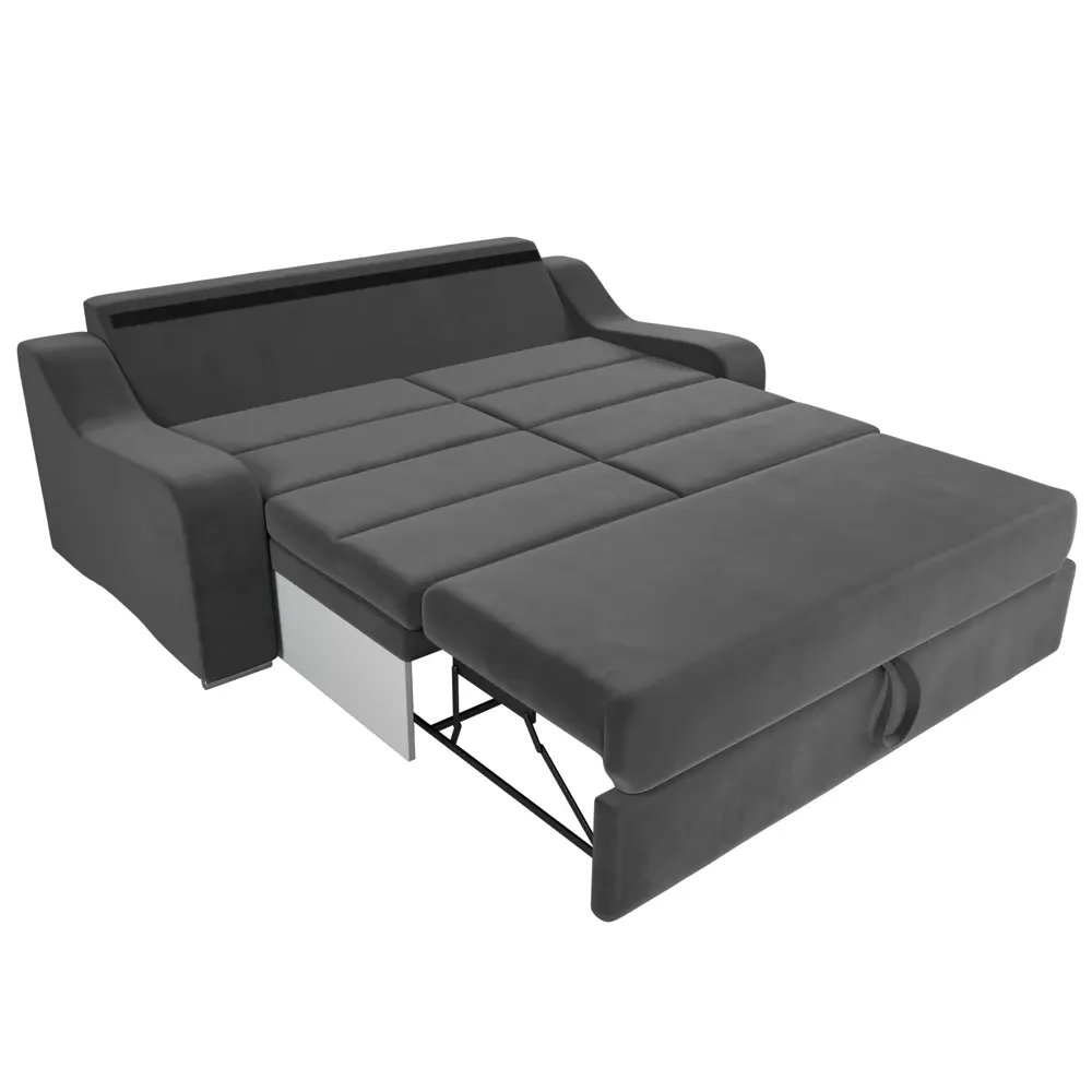 Фото 6 Диван Лига Диванов Медиус 107053 195x76x103 см велюр цвет серый Фото 6 Диван Лига Диванов Медиус 107053 195x76x103 см велюр цвет серый