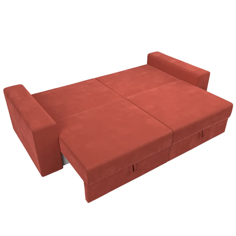 Фото 9 Диван Лига Диванов Майами 114730 250x90x105 см текстиль цвет коралловый Фото 9 Диван Лига Диванов Майами 114730 250x90x105 см текстиль цвет коралловый