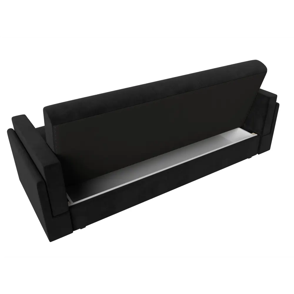 Фото 7 Диван Лига Диванов Лига-015 117905 216x90x83 см велюр цвет черный Фото 7 Диван Лига Диванов Лига-015 117905 216x90x83 см велюр цвет черный