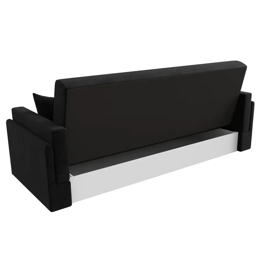 Фото 6 Диван Лига Диванов Лига-015 117905 216x90x83 см велюр цвет черный Фото 6 Диван Лига Диванов Лига-015 117905 216x90x83 см велюр цвет черный