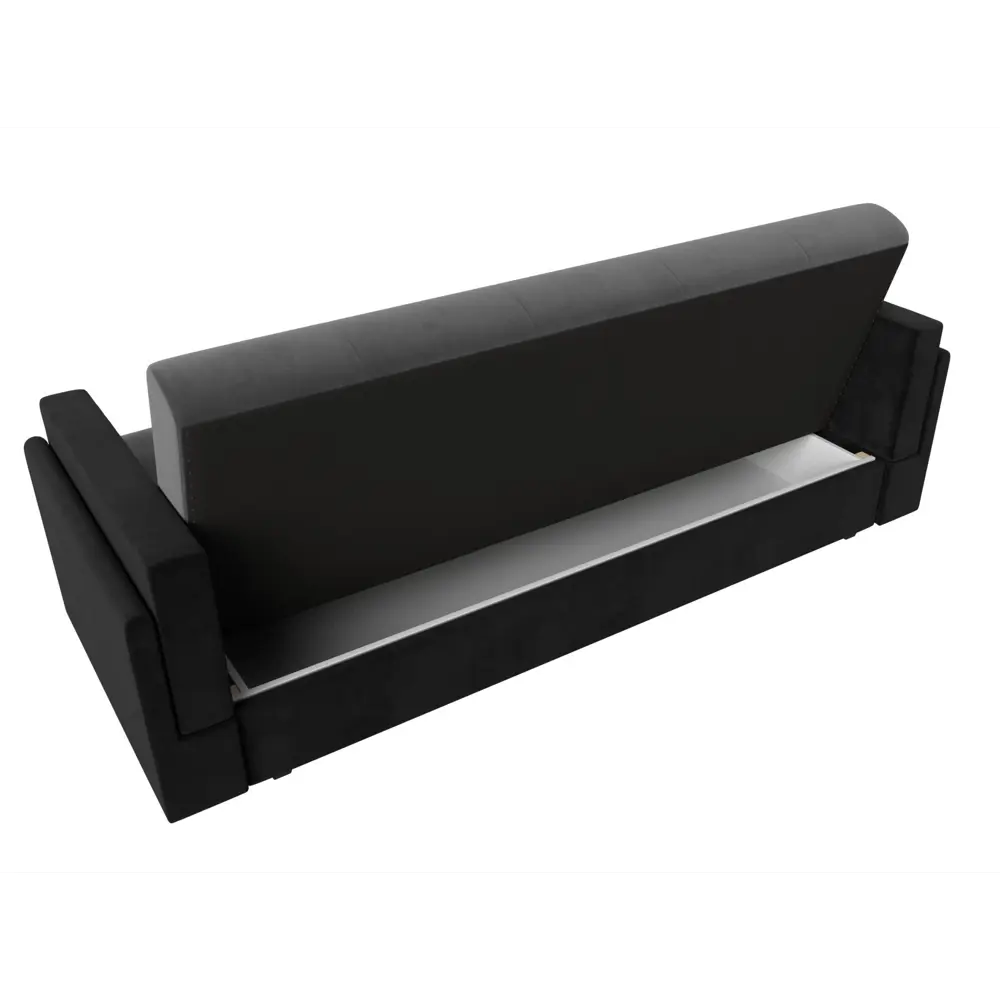 Фото 7 Диван Лига Диванов Лига-015 117902 216x90x83 см велюр цвет серый/черный Фото 7 Диван Лига Диванов Лига-015 117902 216x90x83 см велюр цвет серый/черный