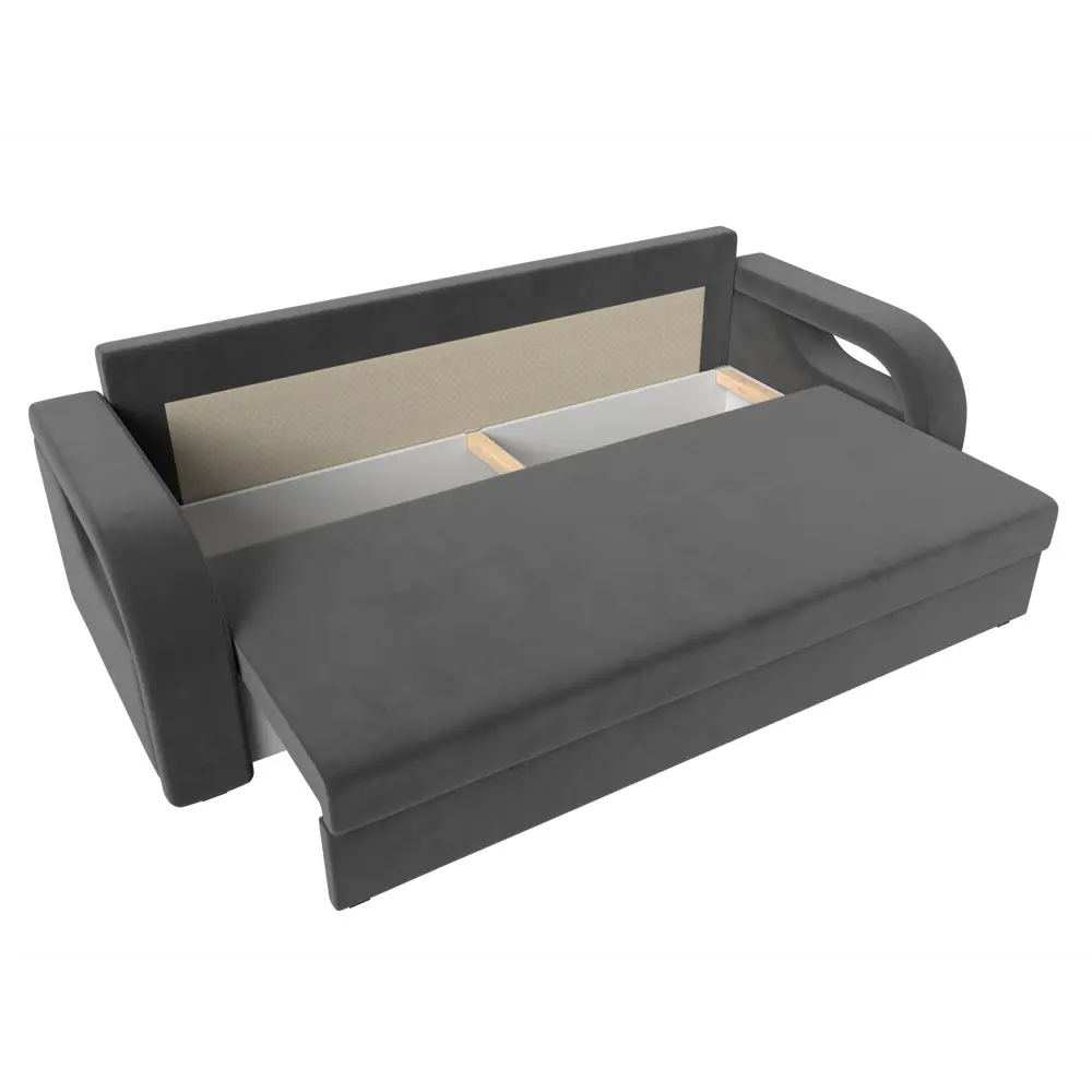 Фото 6 Диван Лига Диванов 010 117352 225x85x79 см велюр цвет серый Фото 6 Диван Лига Диванов 010 117352 225x85x79 см велюр цвет серый