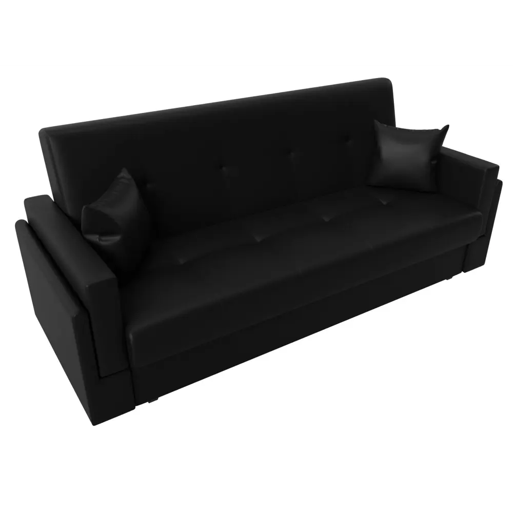 Фото 5 Диван Лига Диванов Лига-015 117967 216x90x83 см искусственная кожа цвет черный Фото 5 Диван Лига Диванов Лига-015 117967 216x90x83 см искусственная кожа цвет черный