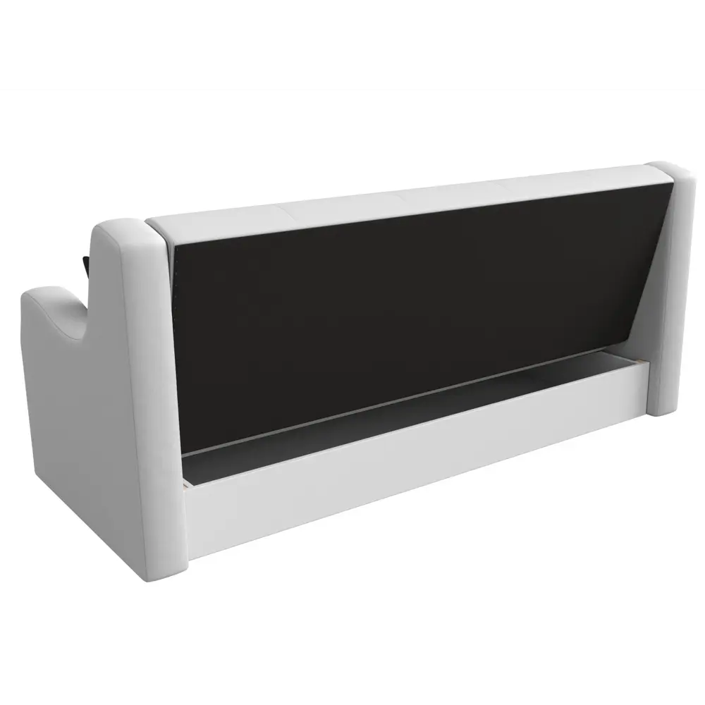 Фото 6 Диван Лига Диванов Лига-017 118143 206x90x83 см искусственная кожа цвет белый/черный Фото 6 Диван Лига Диванов Лига-017 118143 206x90x83 см искусственная кожа цвет белый/черный