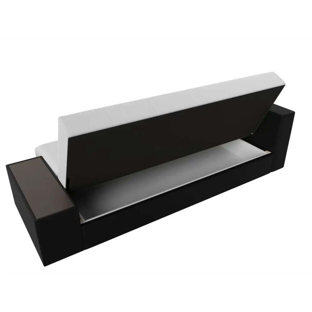 Фото 7 Диван Лига Диванов 020 118540L 223x90x83 см искусственная кожа цвет белый/черный Фото 7 Диван Лига Диванов 020 118540L 223x90x83 см искусственная кожа цвет белый/черный