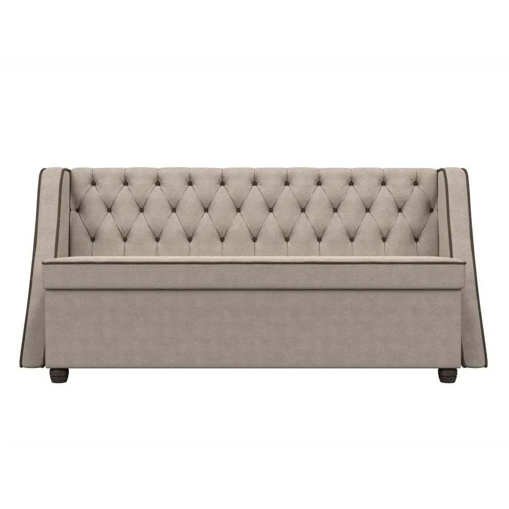 Фото 2 Диван Лига диванов Лофт 188x85x67 см рогожка цвет бежевый 104558