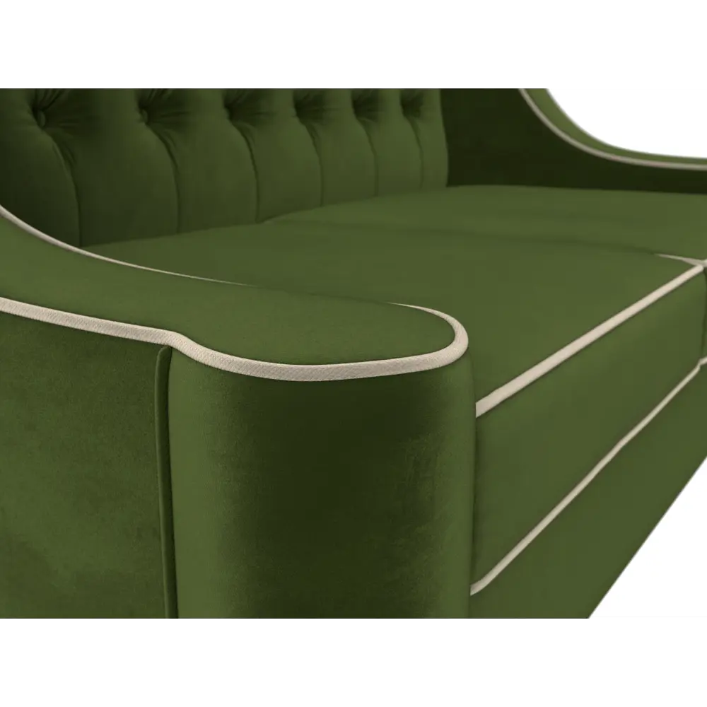 Фото 4 Диван Лига Диванов Бронкс 104536 153x98x86 см микровельвет цвет зеленый Фото 4 Диван Лига Диванов Бронкс 104536 153x98x86 см микровельвет цвет зеленый