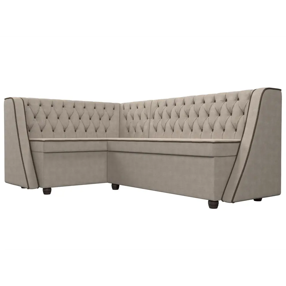 Фото 3 Диван Лига диванов Лофт 197x85x136 см рогожка цвет бежевый 104598L Фото 3 Диван Лига диванов Лофт 197x85x136 см рогожка цвет бежевый 104598L