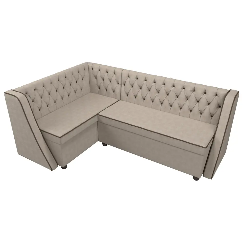 Фото 5 Диван Лига диванов Лофт 197x85x136 см рогожка цвет бежевый 104598L Фото 5 Диван Лига диванов Лофт 197x85x136 см рогожка цвет бежевый 104598L